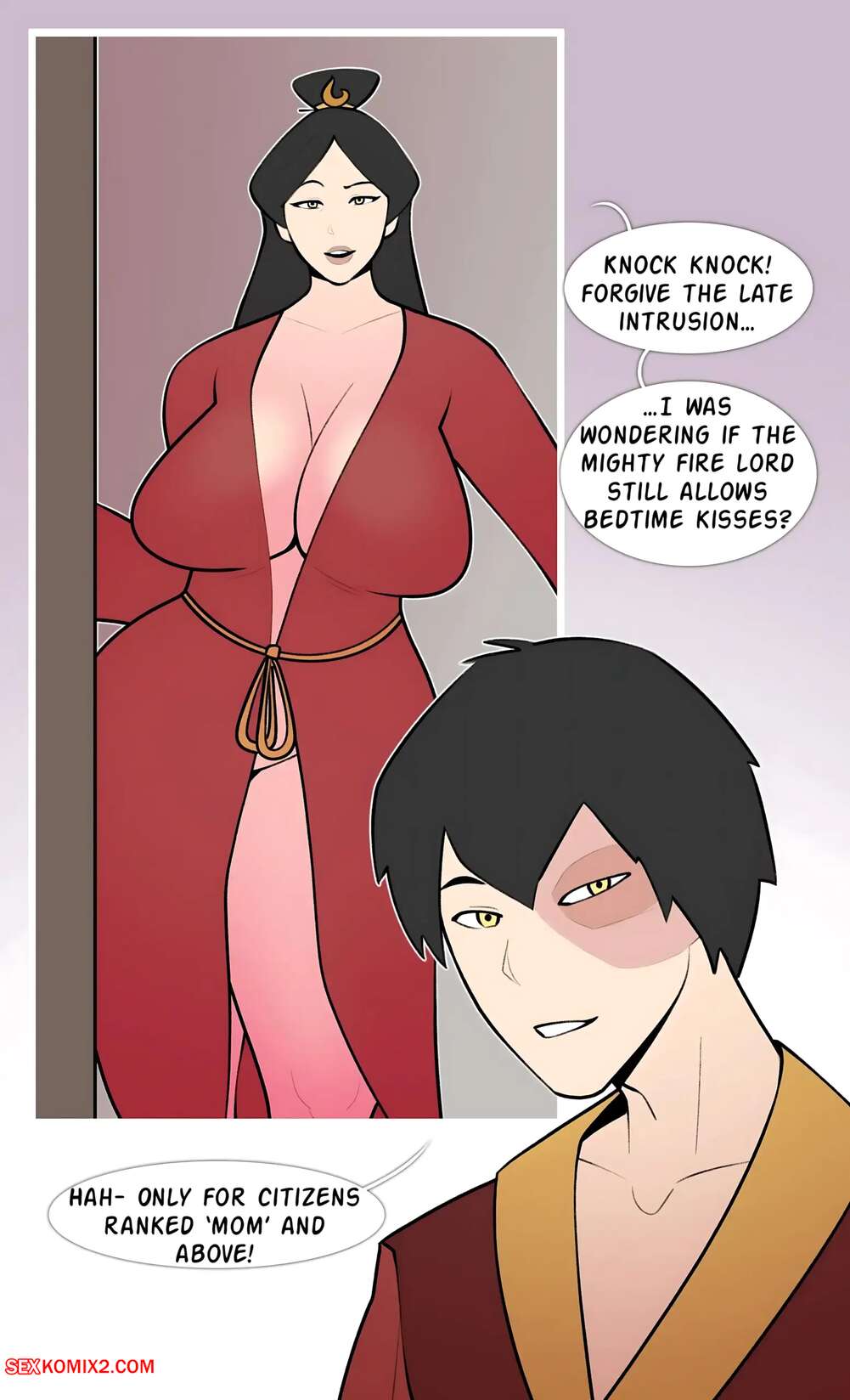 Porn comics Ursa and Zuko. Rekindled Fire. Jopuari.