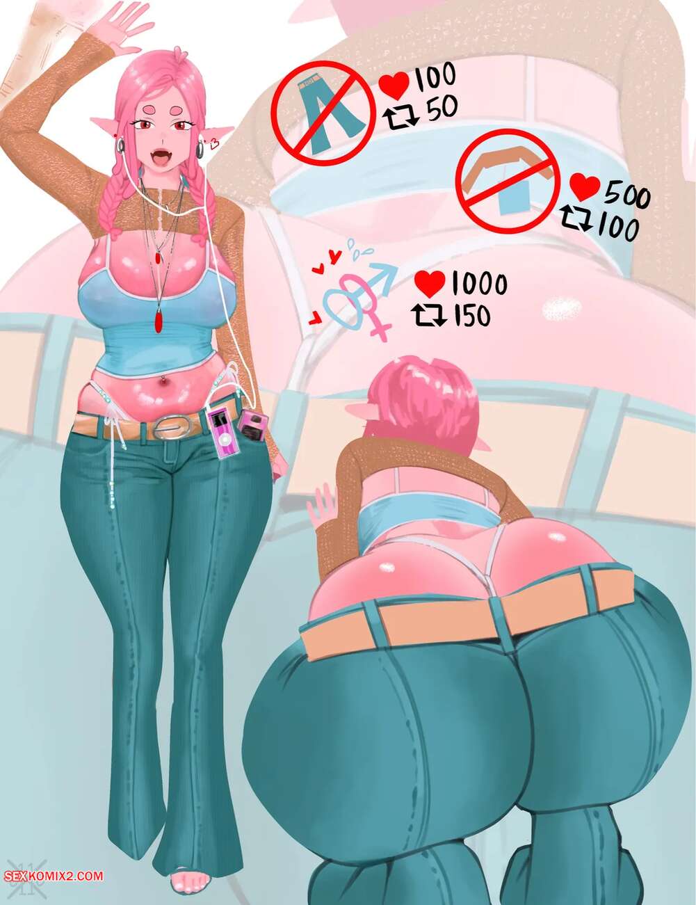 Porn comics Valentines slime girl breeding. x e11e