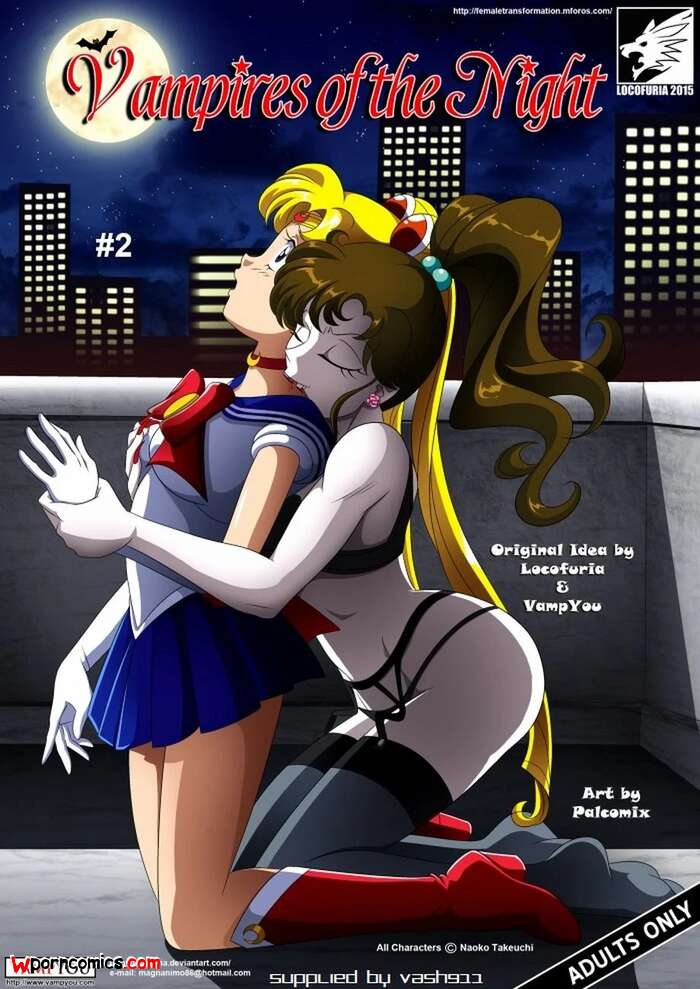 Porn comics Vampires Of The Night. Chapter 2. Sailor Moon. Palcomix.