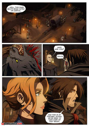 Porn comics VampYous CastleVania. Amaretto