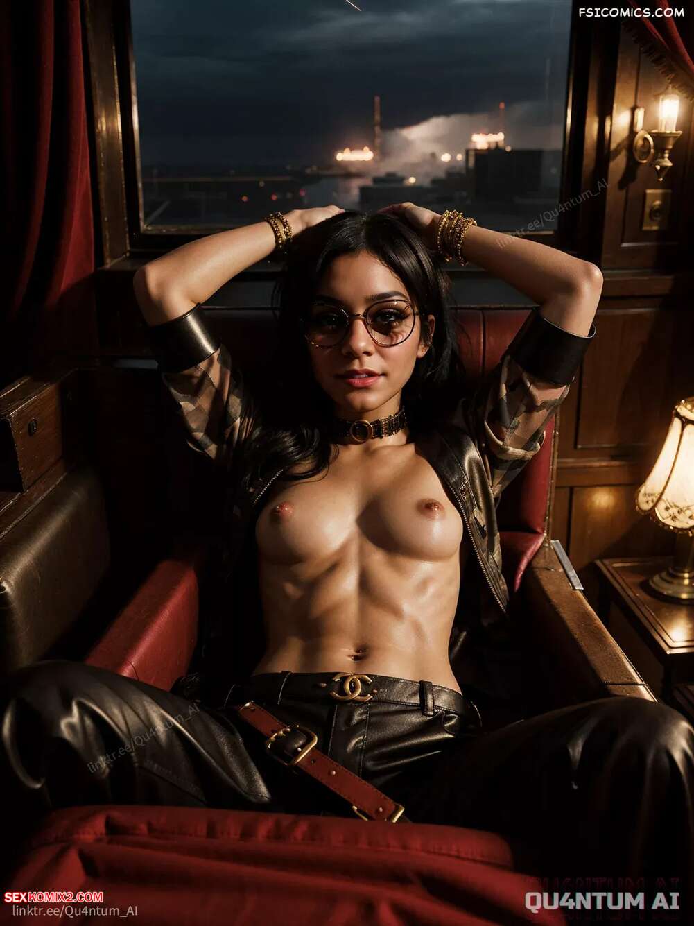 Porn comics Vanessa Hudgens. Sucker Punch Steampunk Leather. QuantumAI