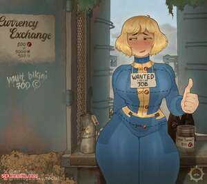 Porn comics Vault Girl. Fallout. Mr. Fuga