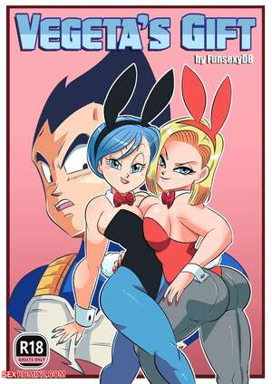 Porn comics Vegetas Gift. Dragon Ball Z. FunsexyDB.