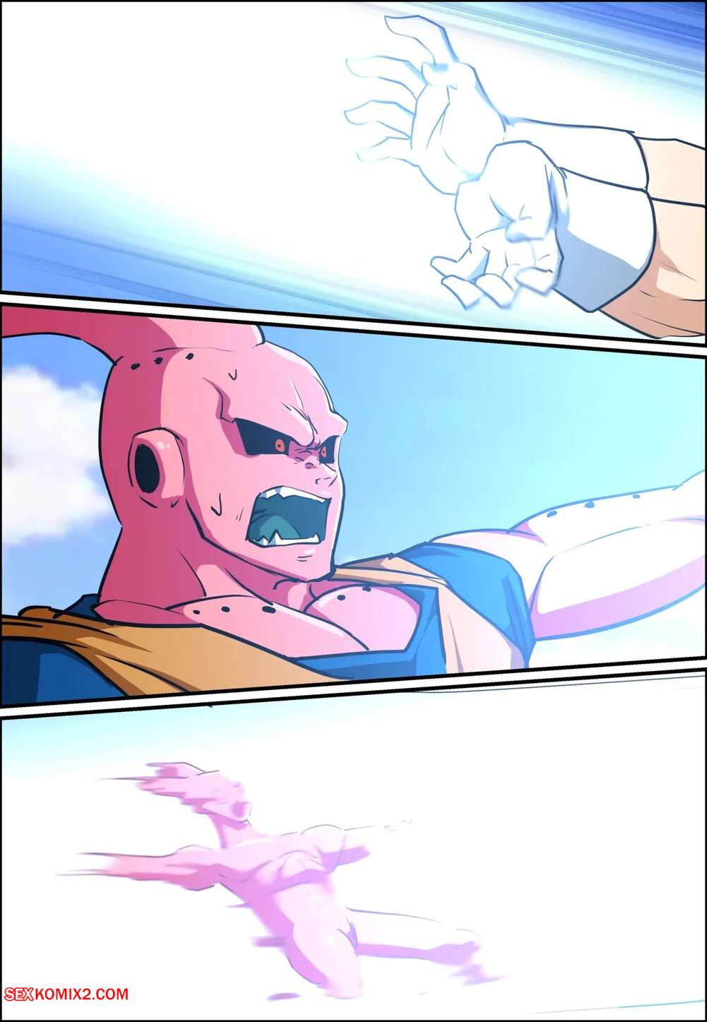 Porn comics Vegetto x Chichi x Bulma. Dragon Ball. Khear