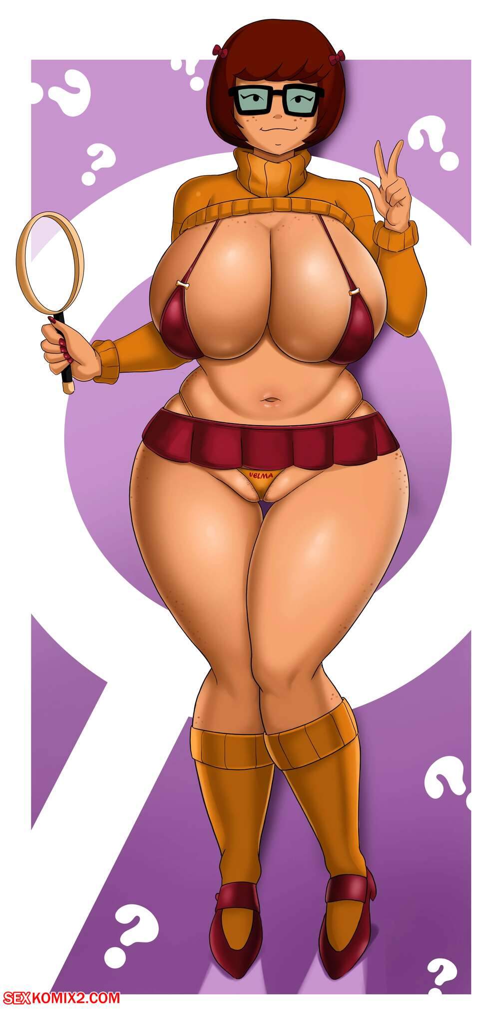 Porn comics Velma. ScoobyDoo. VN Simp.