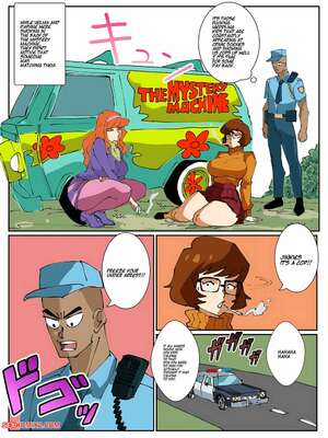 Porn comics Velma and Daphne. Scooby Doo. Captain Tai.