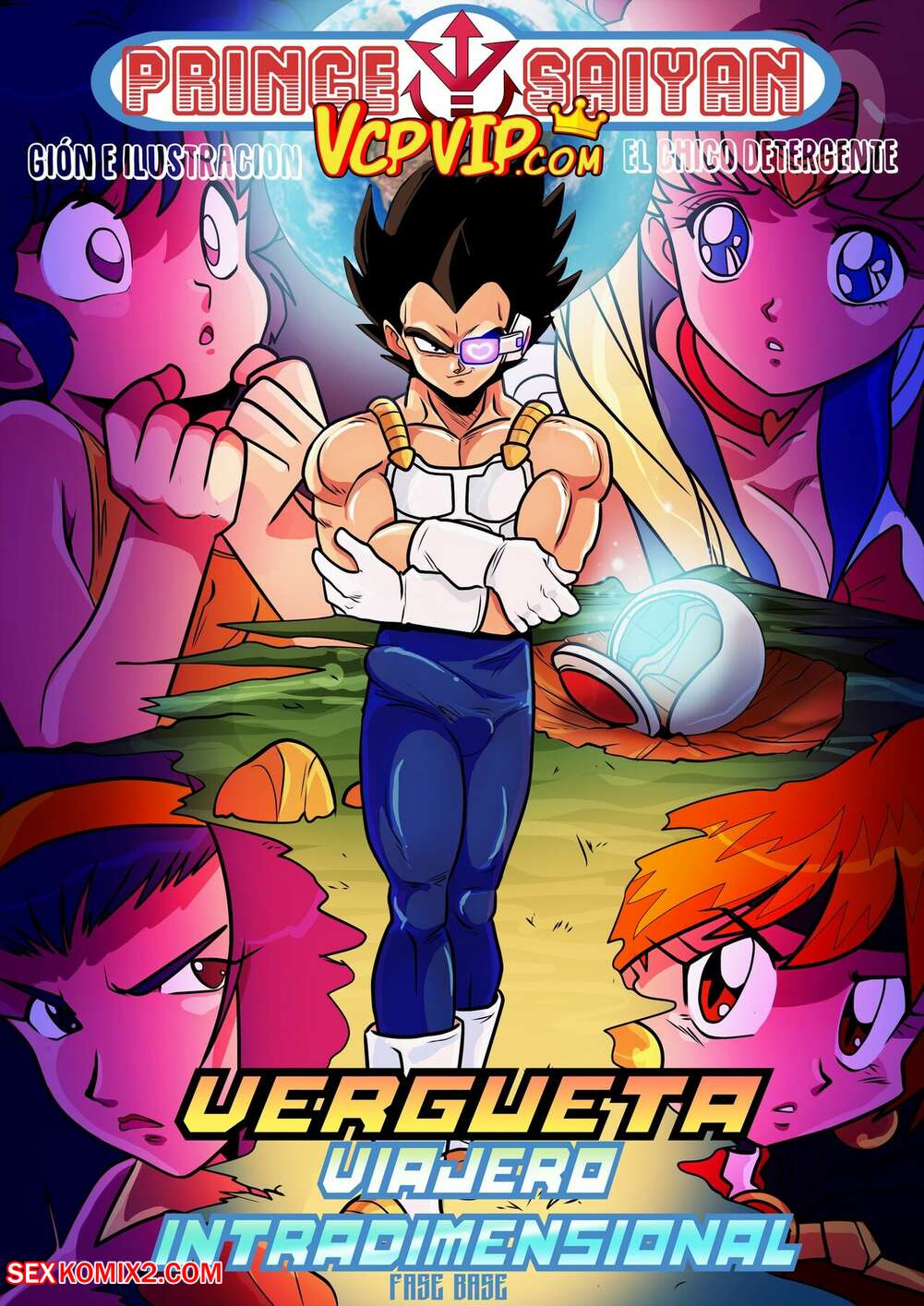 Porn comics Vergueta. Viajero Intradimensional, Chico Detergente.
