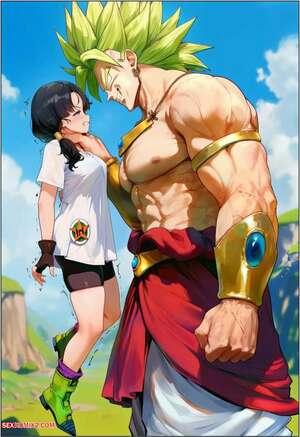 Porn comics Videl x Broly. MOKIIIMOKIII