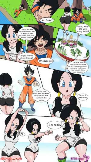 Porn comics Videl x Goku. Extranimacion