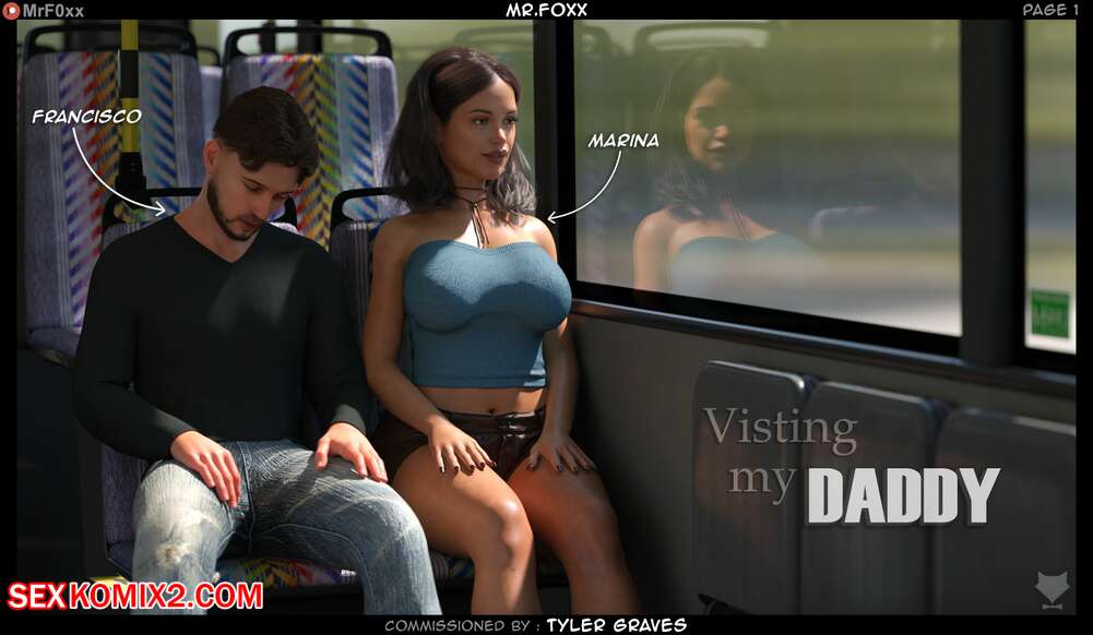 Porn comics Visiting My Daddy. MR.FOXX