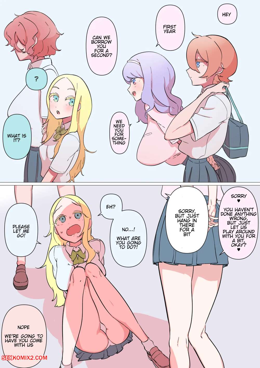 Porn comics Vore after shrunk blowjob. Nyama