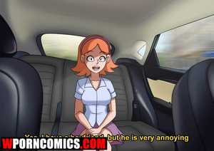 Porn comics Waifu Taxi. Part 2.
