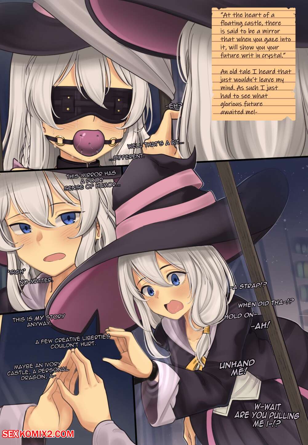 Porn comics Wandering Witch Elaina. DankestOfDans