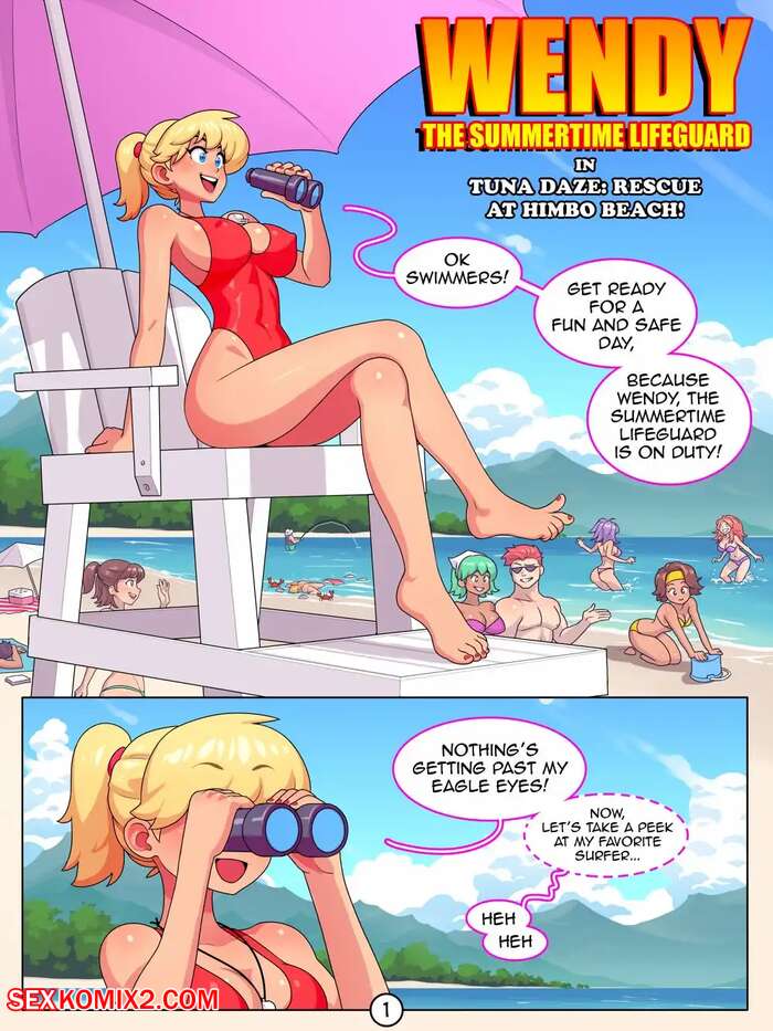 Porn comics Wendy the Summertime Lifeguard. RoninDude