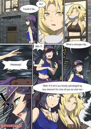 Porn comics Werewolf Girl Academy VI. Genshin Impact. Zobbie