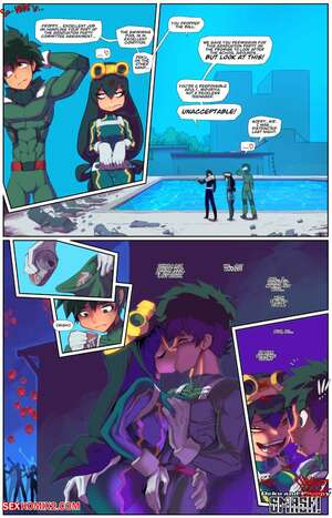 Porn comics What if. Deku and Himiko Smashed. Fred Perry
