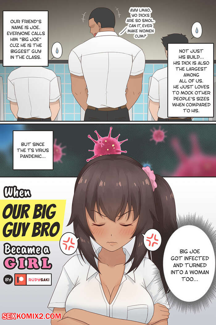 Porn comics When Our Big Guy Bro Became a Girl. RudySaki