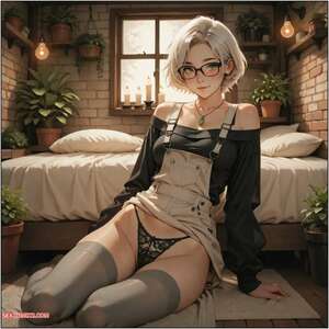 Porn comics White Hair Studio MMF Threesome Groupsex. TrashGer