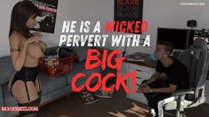 Porn comics Wicked Pervert with a Big Cock. 3DK X