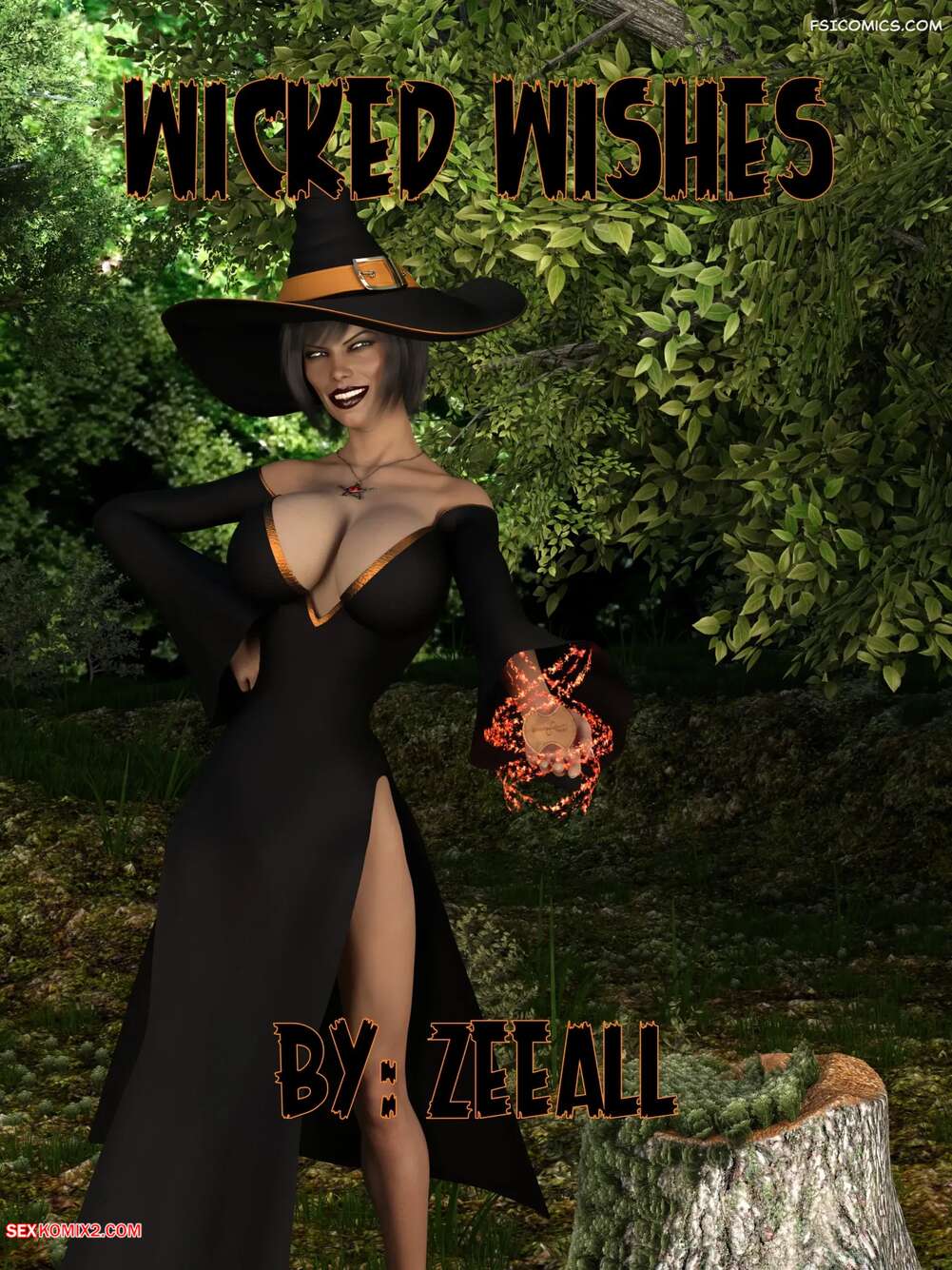 Porn comics Wicked Wishes. ZeeAll