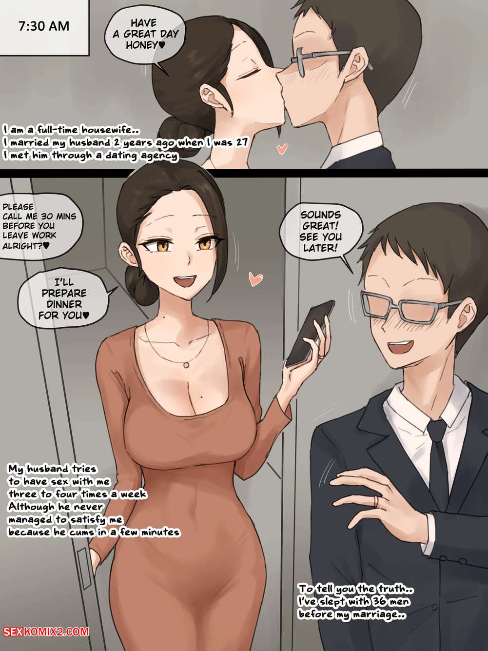 Porn comics Wife. laliberte.