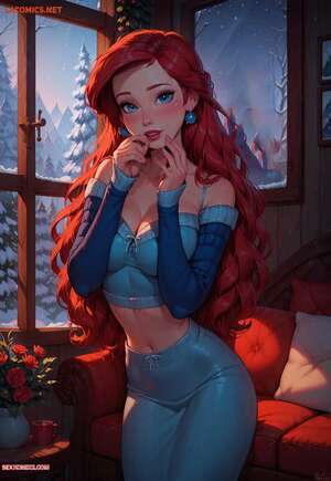 Porn comics Winter Fun With the Princesses. LowFireStudios