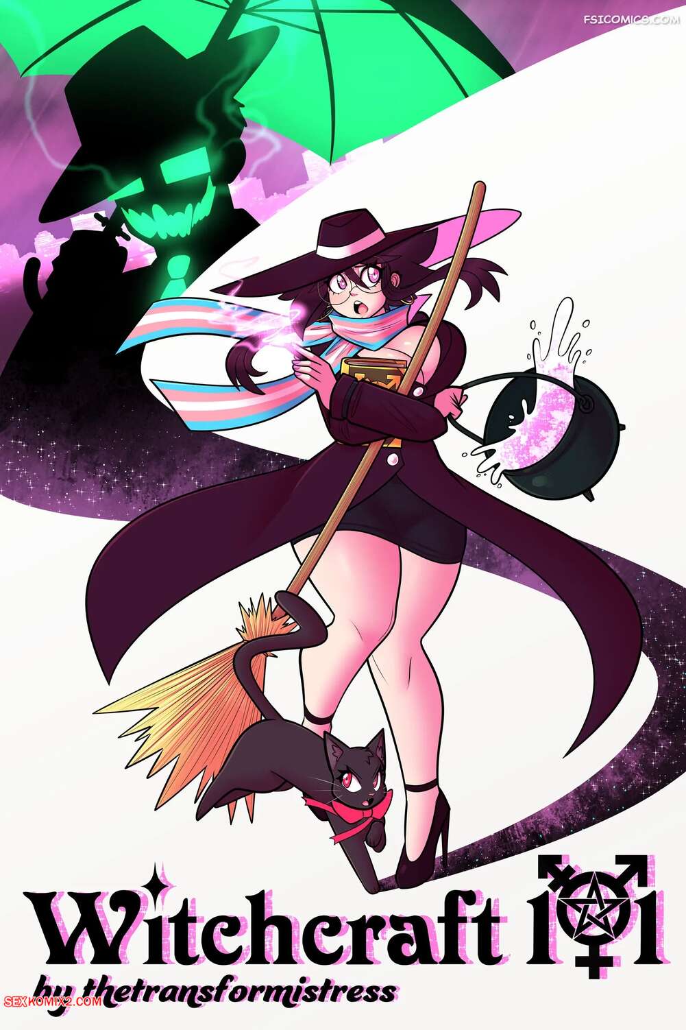 Porn comics Witchcraft 101. The Transformistress