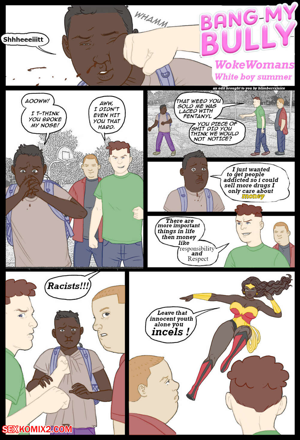 Porn comics Wokewomans white boy summer. Pegasus.