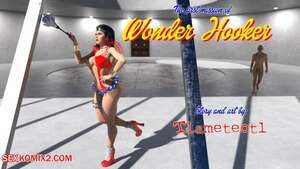 Porn comics Wonder Hooker. Tlameteotl.