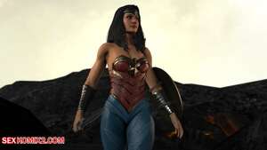 Porn comics Wonder Woman x Link. 3Dhentaihero.