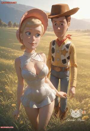 Porn comics Woody x Bo Peep. Scarlet meow