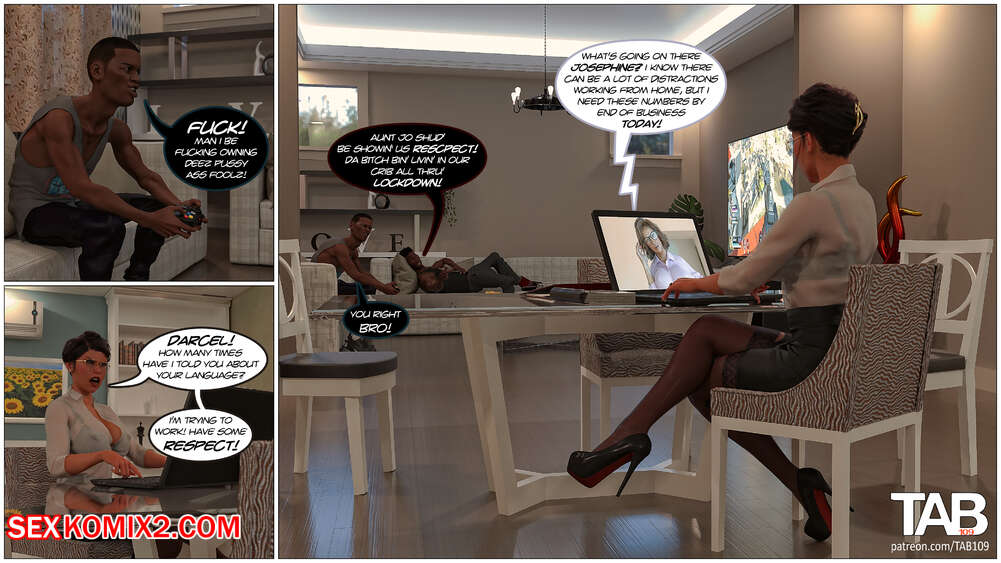 Porn comics Working From Home. TAB109.