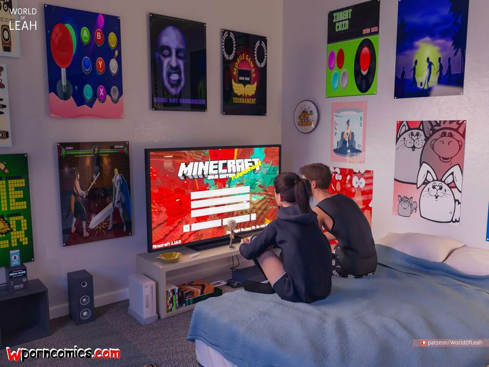 Porn comics WorldOfLeah. A Night of Dares