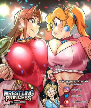 Porn comics Wrestling Princess. Part 4. DconTheDanceFloor