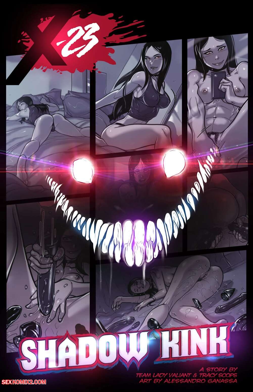 Porn comics X 23 Shadow Kink. X Men. Tracy Scops, Ganassa.