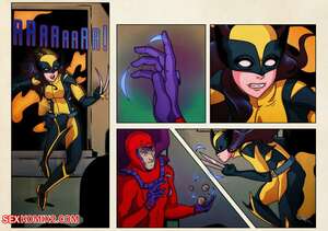 Porn comics X23. Kinetic Balls. elmrtev.