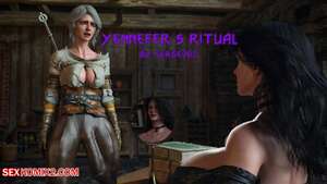 Porn comics Yennerfers Ritual. Chapter 1. The Witcher. Serge3DX.