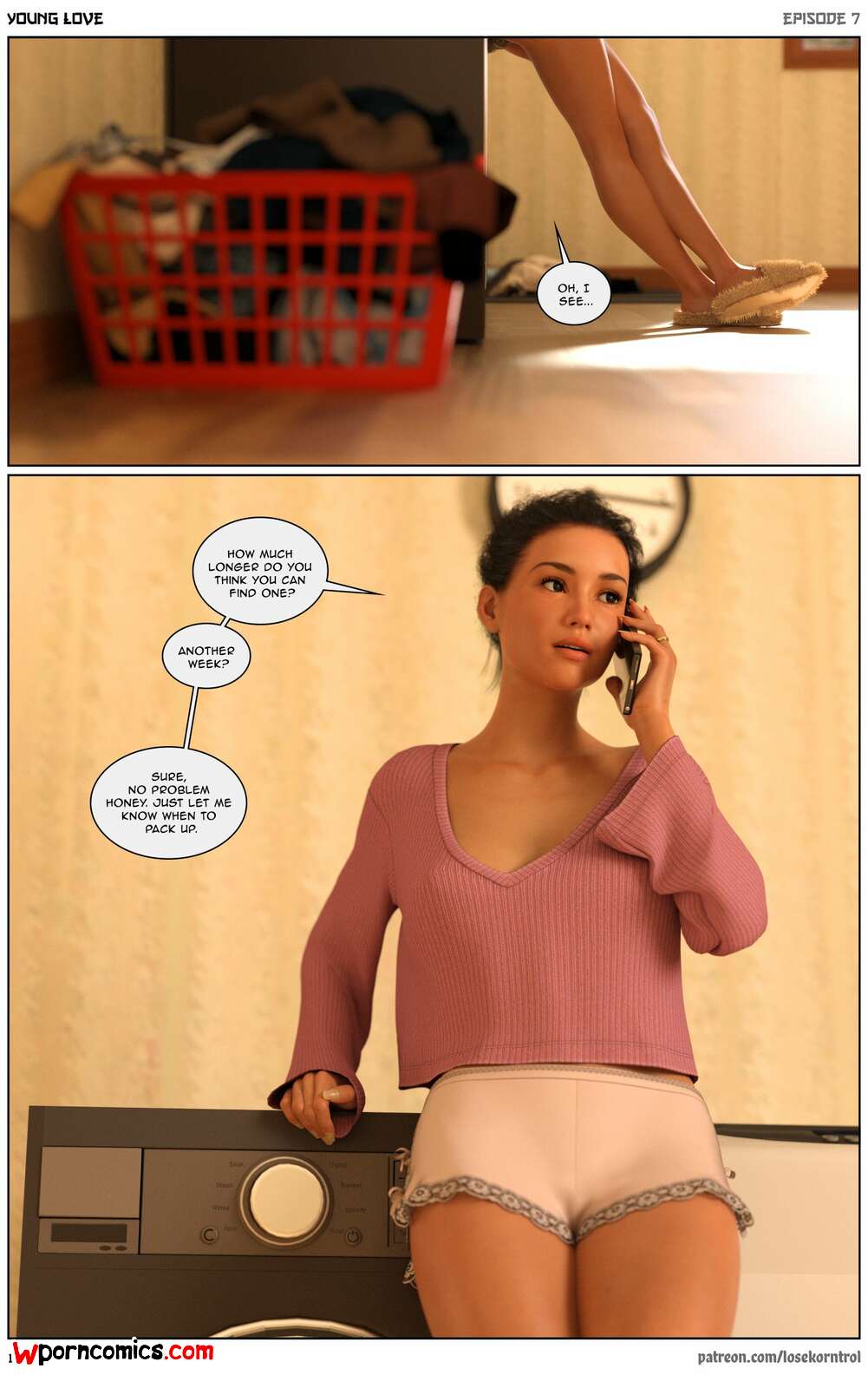 Porn comics Young Love. Chapter 7. LoseKorntrol.
