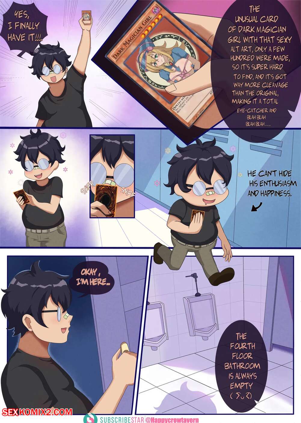 Porn comics Yu Gi Oh. Dark Magician Girl Comic. HappyCrowTavern.