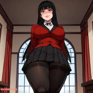 Porn comics Yumeko Jabami x BBC. Floxin