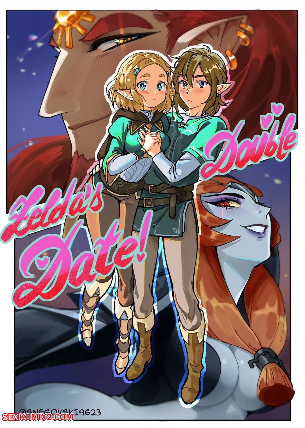 Porn comics Zeldas Double Date. Chapter 1. The Legend of Zelda. SNEGOVSKI.