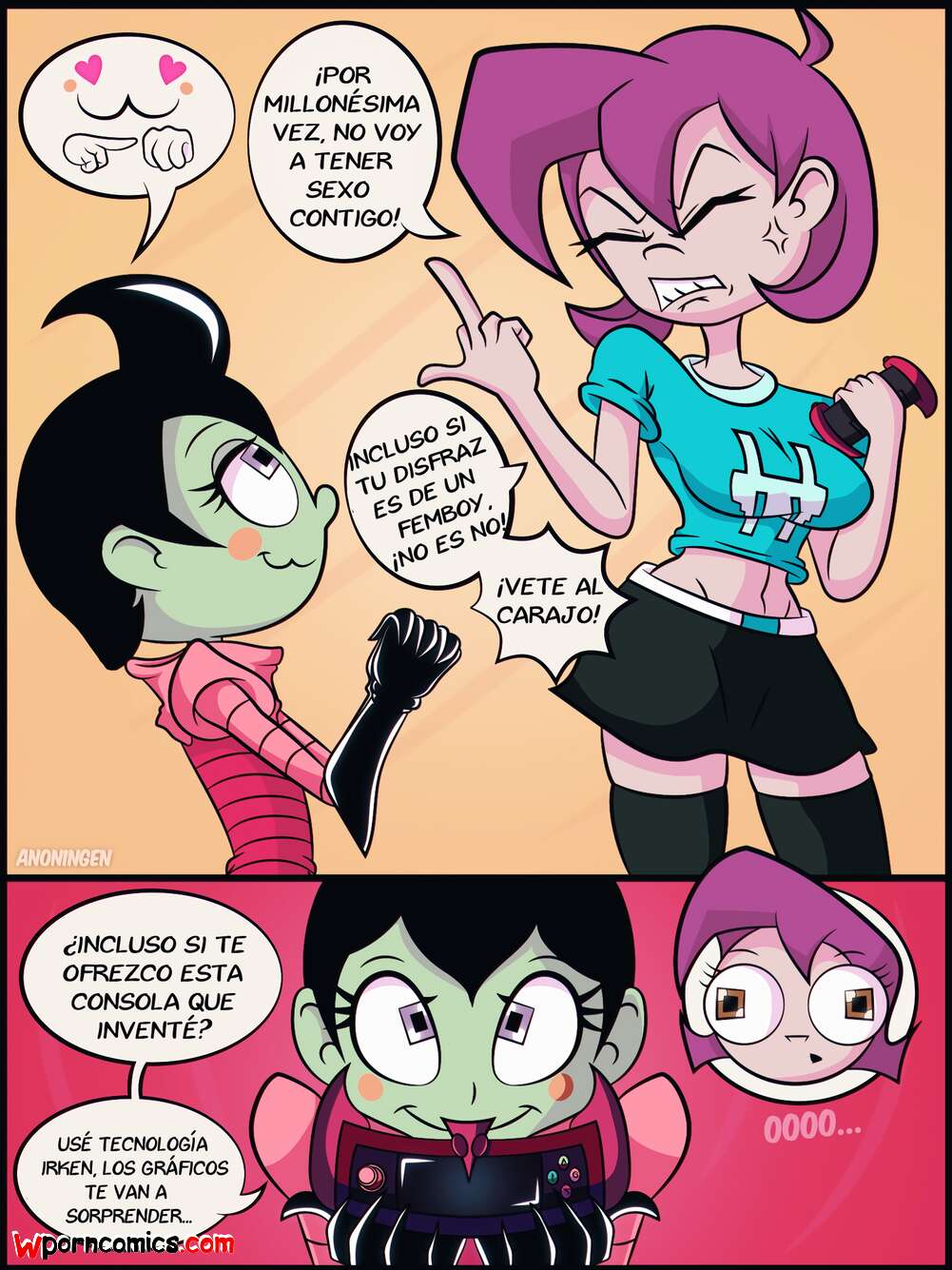 Porn comics Zim and Gaz. AnoNingen